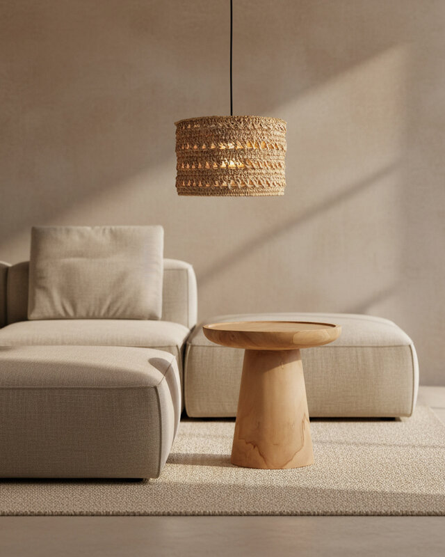 Raw Materials Amsterdam Hanglamp | Herba | Zeegras | H20 x D30 cm