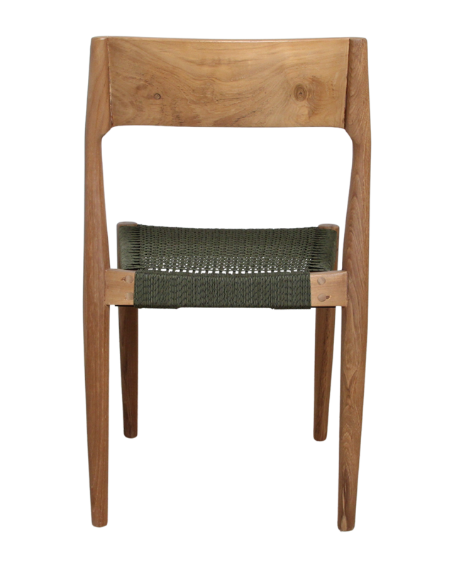 Raw Materials Amsterdam Freya Stoel | Set Van 2 | Donkergroen | H80 cm