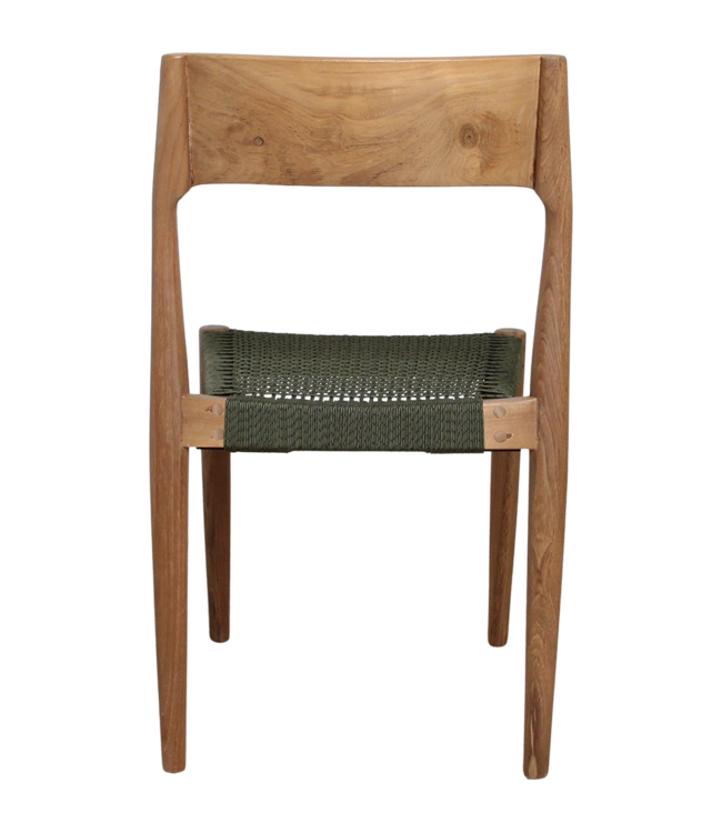 Raw Materials Amsterdam Freya Stoel | Set Van 2 | Donkergroen | H80 cm