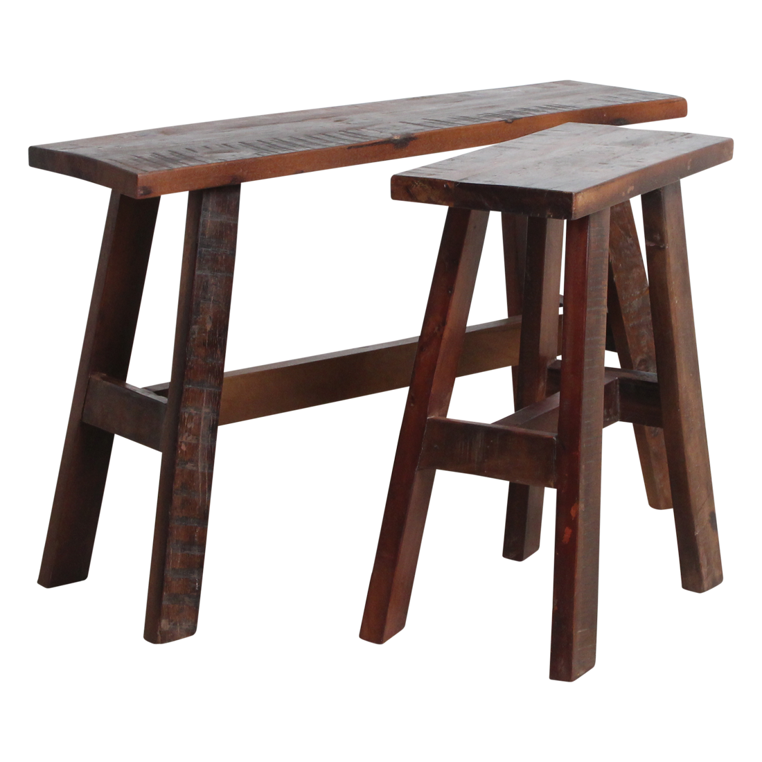 Raw Materials Amsterdam Fabrieks Bushalte Bank | Groot | L85 x B20 x H50 cm