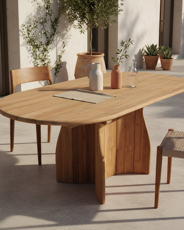 Raw Materials Amsterdam Verano Tuintafel | Ovaal | 200 cm