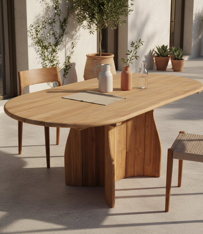 Raw Materials Amsterdam Verano Tuintafel | Ovaal | 200 cm