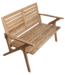 Raw Materials Amsterdam Tuinbank Odin | Teak  | L122 cm x B60 x H80 cm