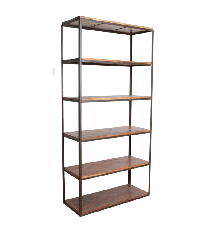 Raw Materials Amsterdam Fabrieks Ijzeren Rek | L138 x B39 x H172 cm