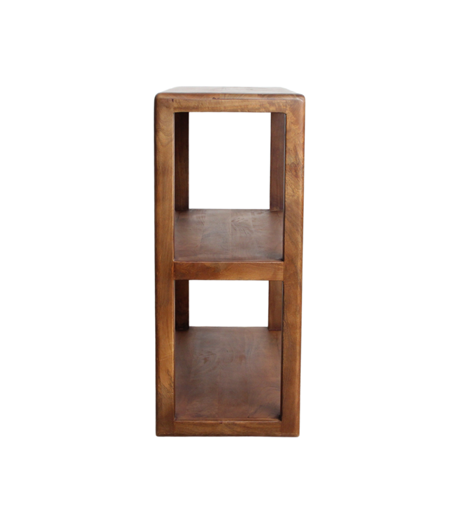 Raw Materials Amsterdam Bullnose | Houten rek | L100 x D38 x B100 cm