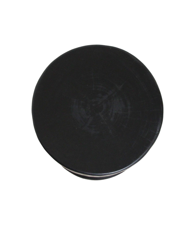 Raw Materials Amsterdam Bijzettafel Ritari | Zwart | Teakhout | H45 x D30 cm