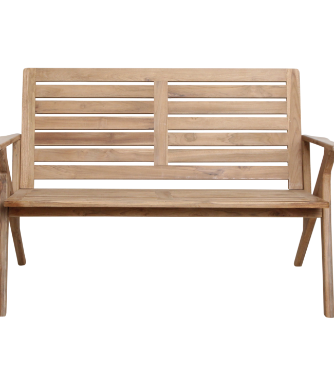 Raw Materials Amsterdam Tuinbank Odin | Teak  | L122 cm x B60 x H80 cm