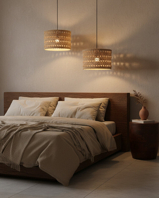 Raw Materials Amsterdam Hanglamp | Herba | Zeegras | H20 x D30 cm
