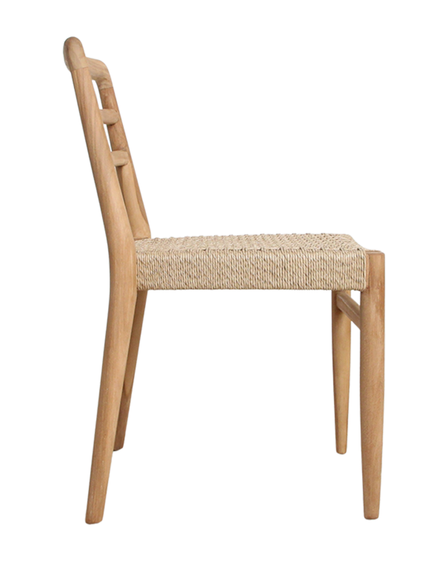 Raw Materials Amsterdam Verano Stoel | Set Van 2 | Naturel | H81 x B61 x D54 cm