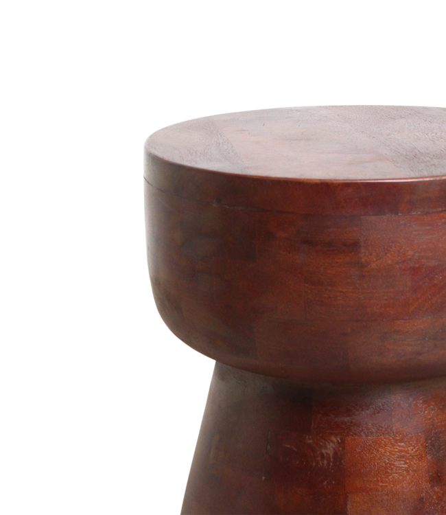 Raw Materials Amsterdam Bijzettafel | Fiji | Mangohout | H45 x D35 cm