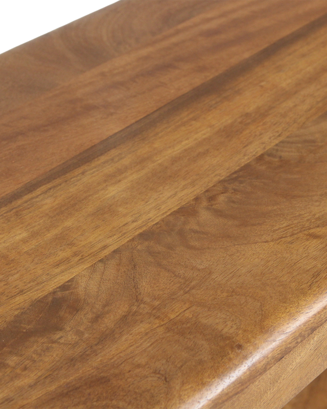 Raw Materials Amsterdam Bullnose | Houten rek | L100 x D38 x B100 cm