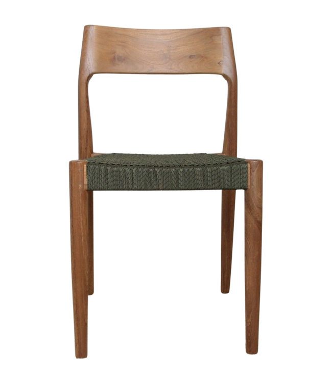 Raw Materials Amsterdam Freya Stoel | Set Van 2 | Donkergroen | H80 cm