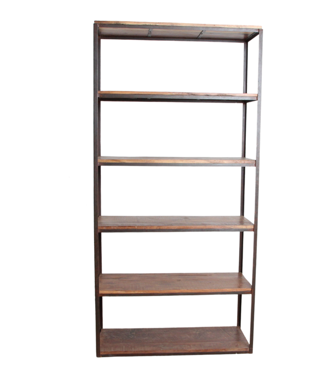 Raw Materials Amsterdam Fabrieks Ijzeren Rek | L138 x B39 x H172 cm