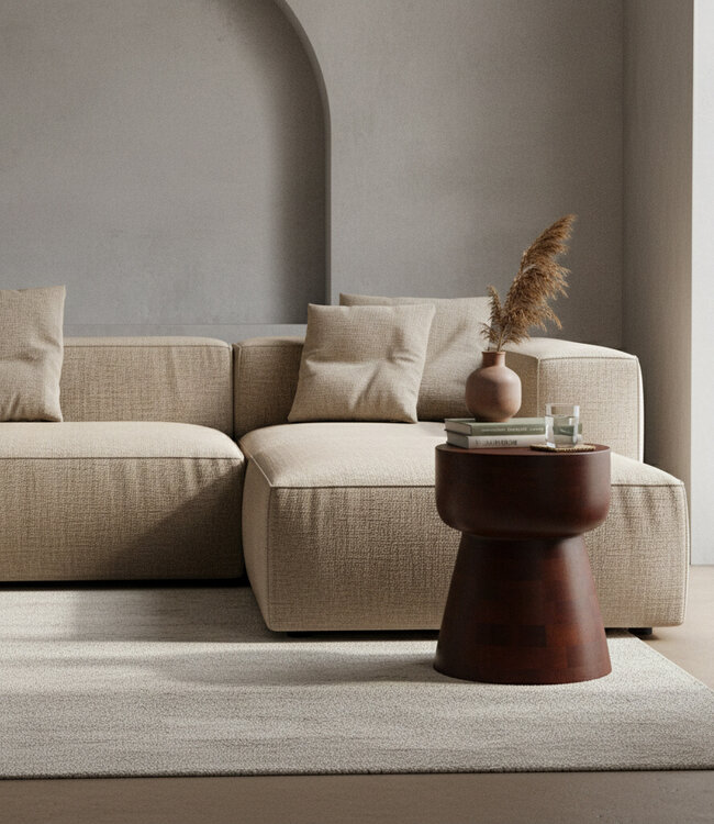 Raw Materials Amsterdam Bijzettafel | Fiji | Mangohout | H45 x D35 cm