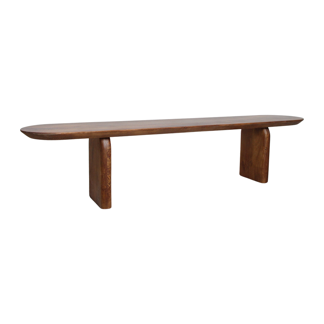 Raw Materials Amsterdam Bullnose Eetkamerbank | H45 x B200 x D35 cm