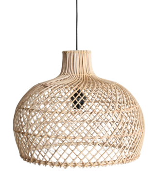 Raw Materials Amsterdam Maze rotan hanglamp naturel - Ø 42x36 cm