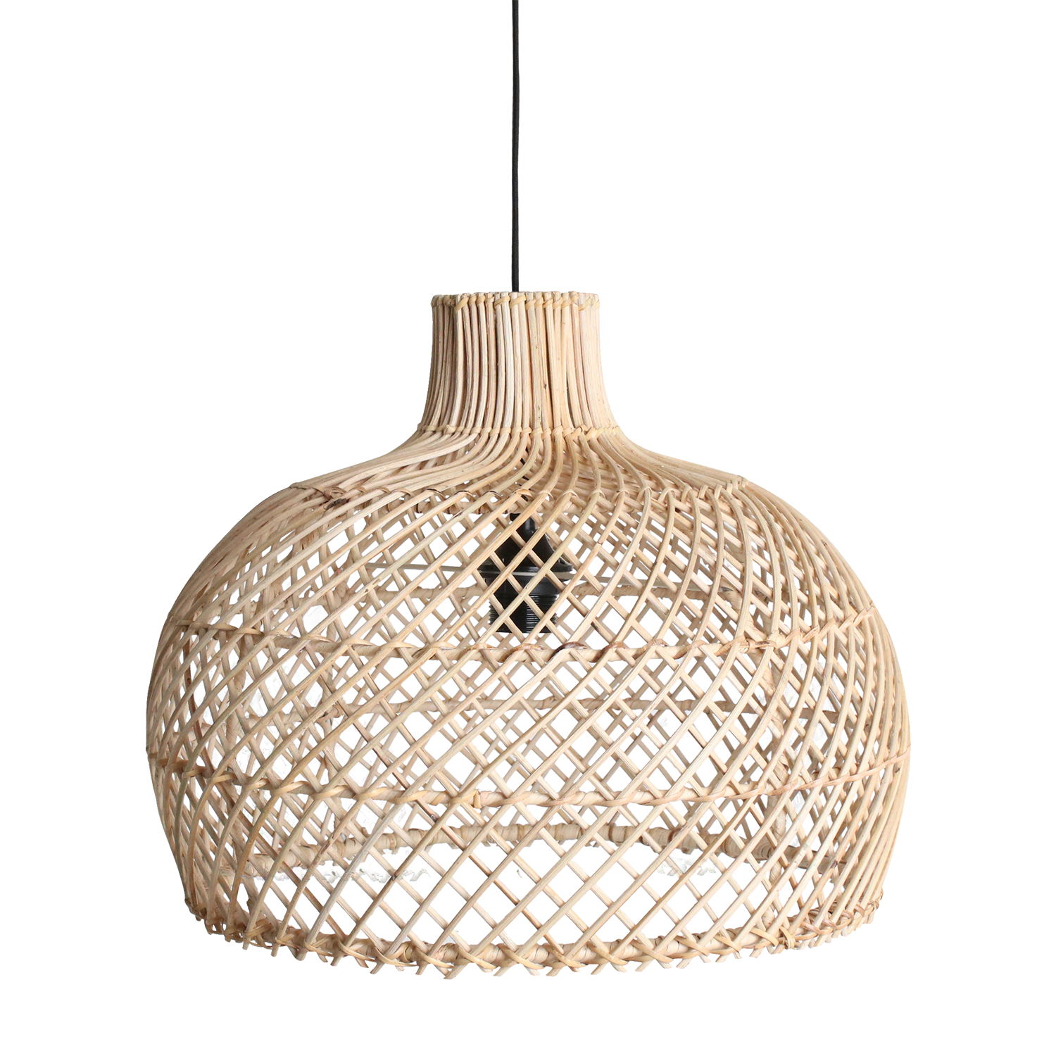 Raw Materials Amsterdam Hanglamp Maze | Rotan | Naturel | D42 x H36 cm