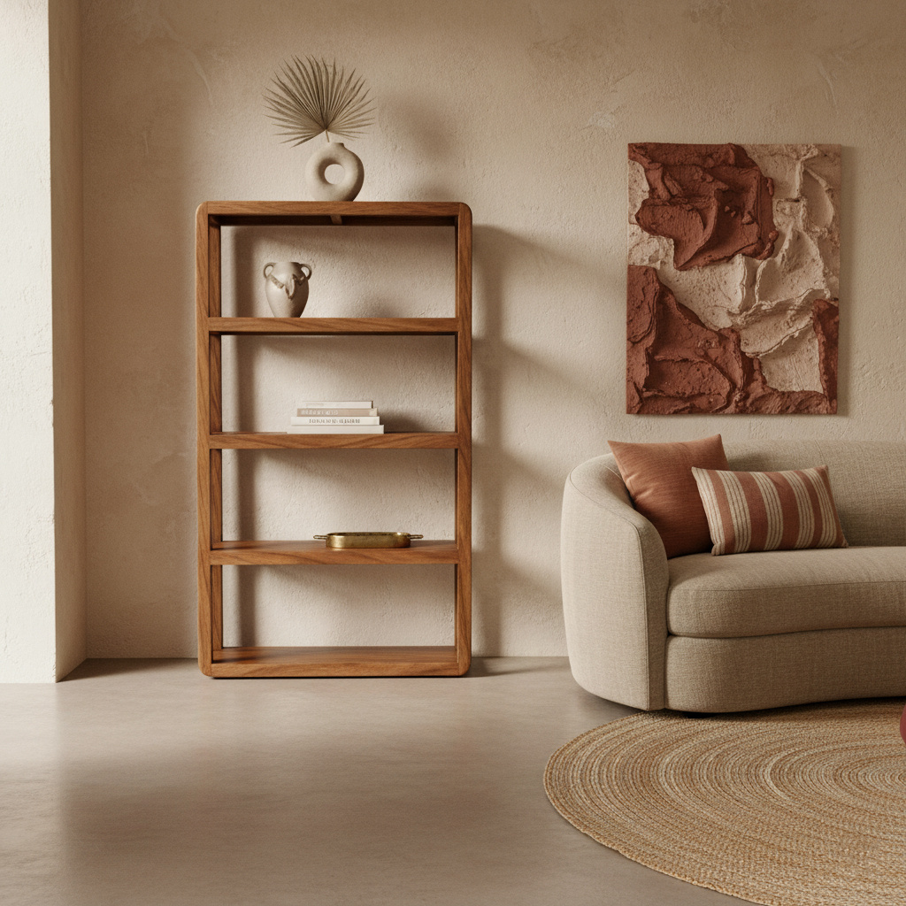 Raw Materials Amsterdam Bullnose Open Rek | 5 Planken | H177 x B100 x D38 cm