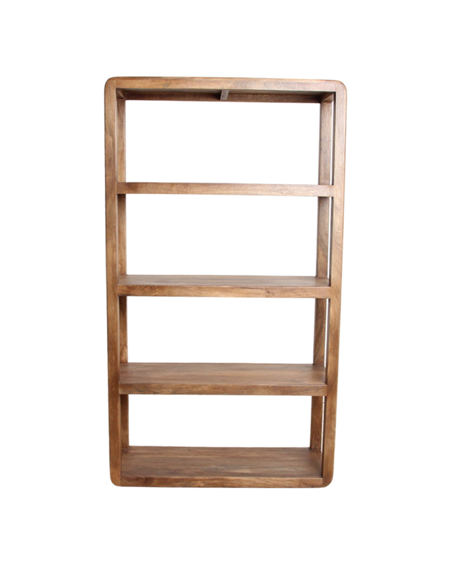 Raw Materials Amsterdam Bullnose Open Rek | 5 Planken | H177 x B100 x D38 cm