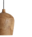 Raw Materials Amsterdam Sirocco Hanglamp | Teakhout | H28 x D25 cm