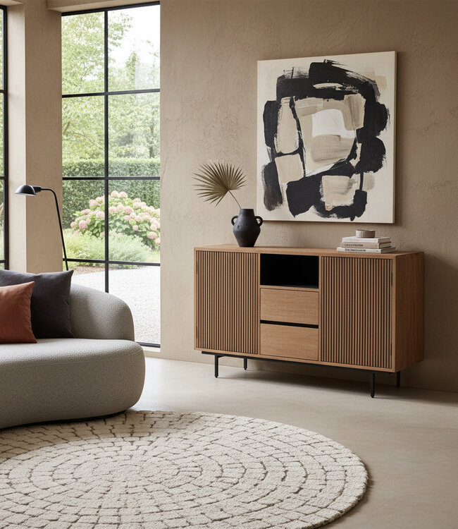 Raw Materials Amsterdam Dressoir | Rhythm | L140 x B45 x H85 cm