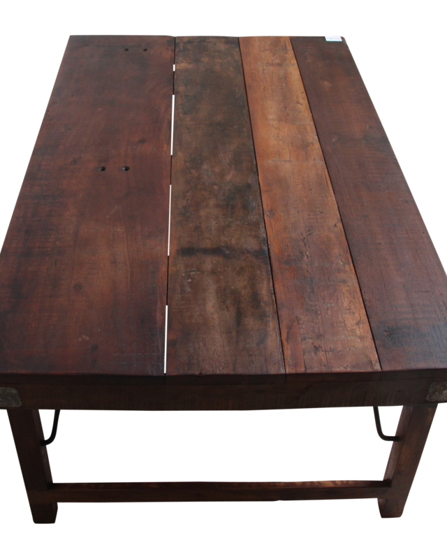 Raw Materials Amsterdam Inklapbare Salontafel | Bruin | H45 x B120 x D75 cm