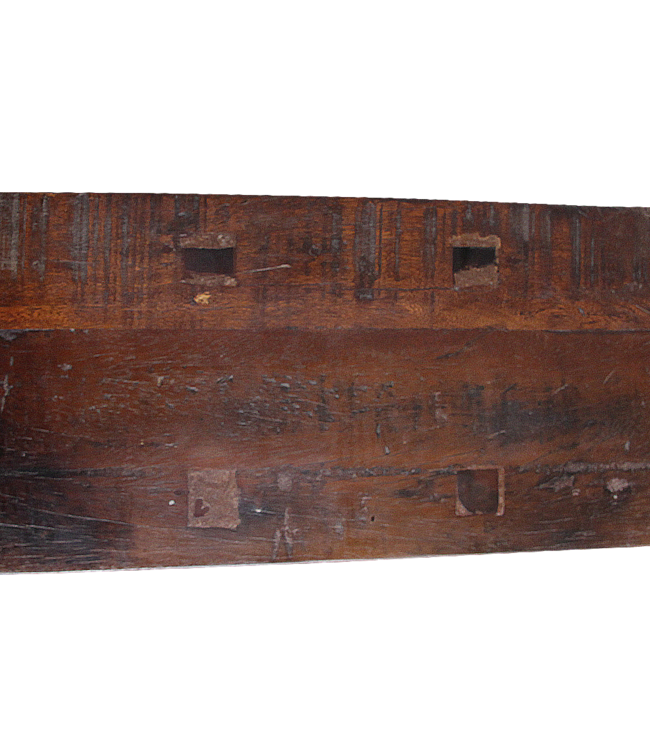 Raw Materials Amsterdam Fabrieks Bushalte Bank | Medium | Bruin | L45 x B20 x H50 cm