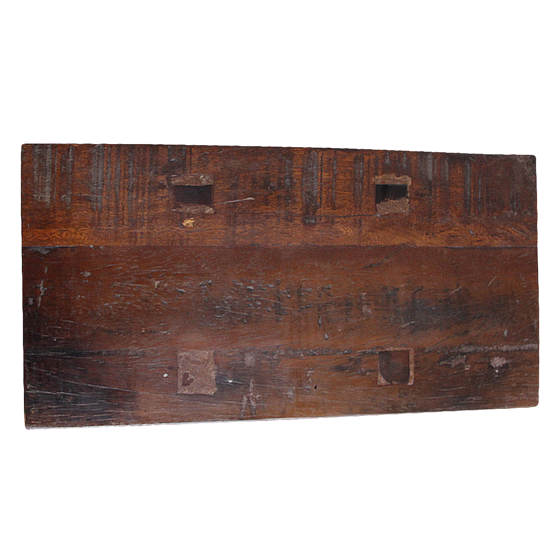 Raw Materials Amsterdam Factory Bushalte Bank | Medium | Bruin | L45 x B20 x H50 cm