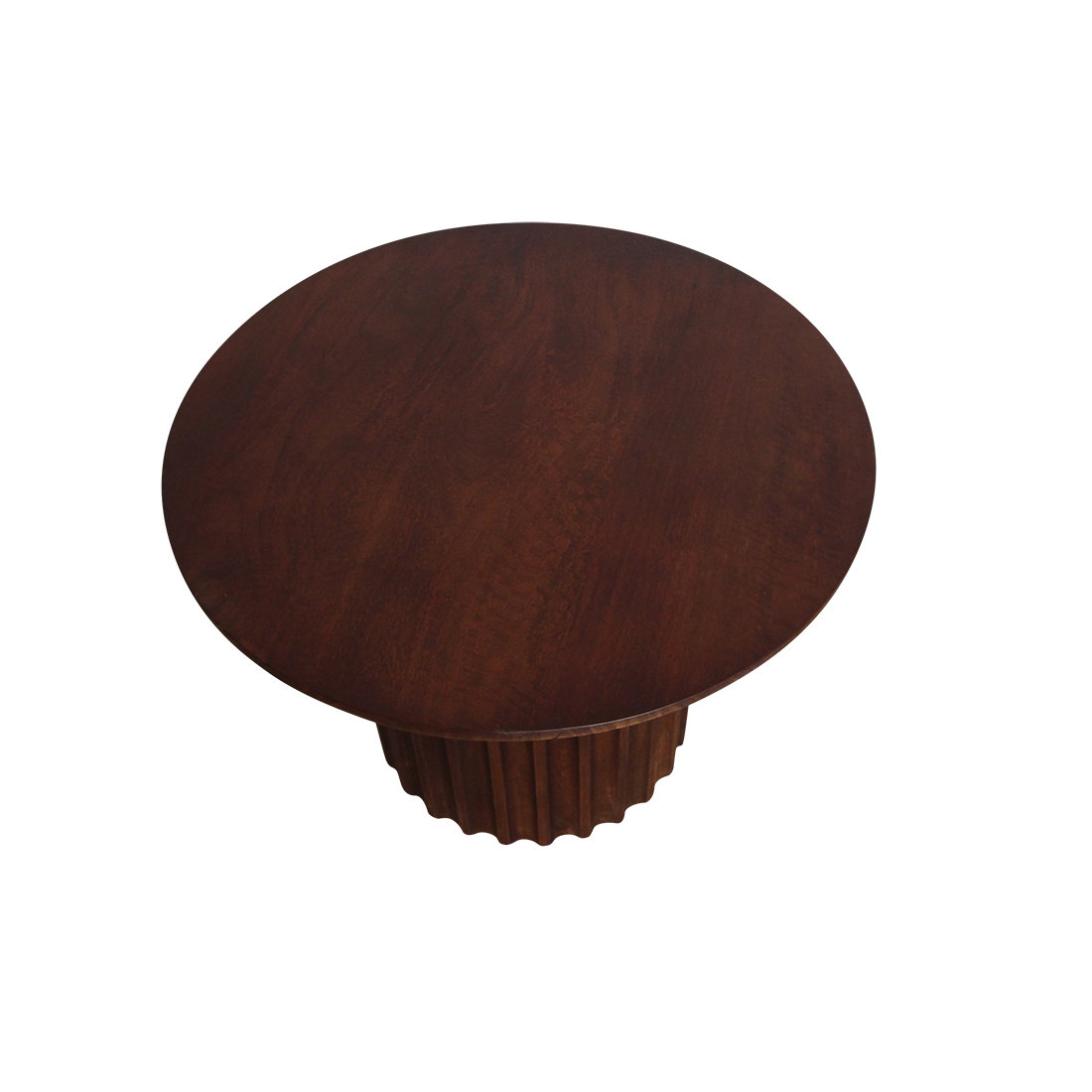 Raw Materials Amsterdam Bullnose Bijzettafel | Bruin | H48 x D55 cm