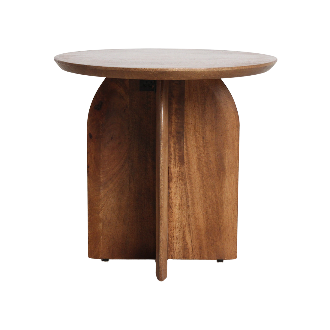 Raw Materials Amsterdam Bullnose Bijzettafel | Organisch | H48 x D50 cm