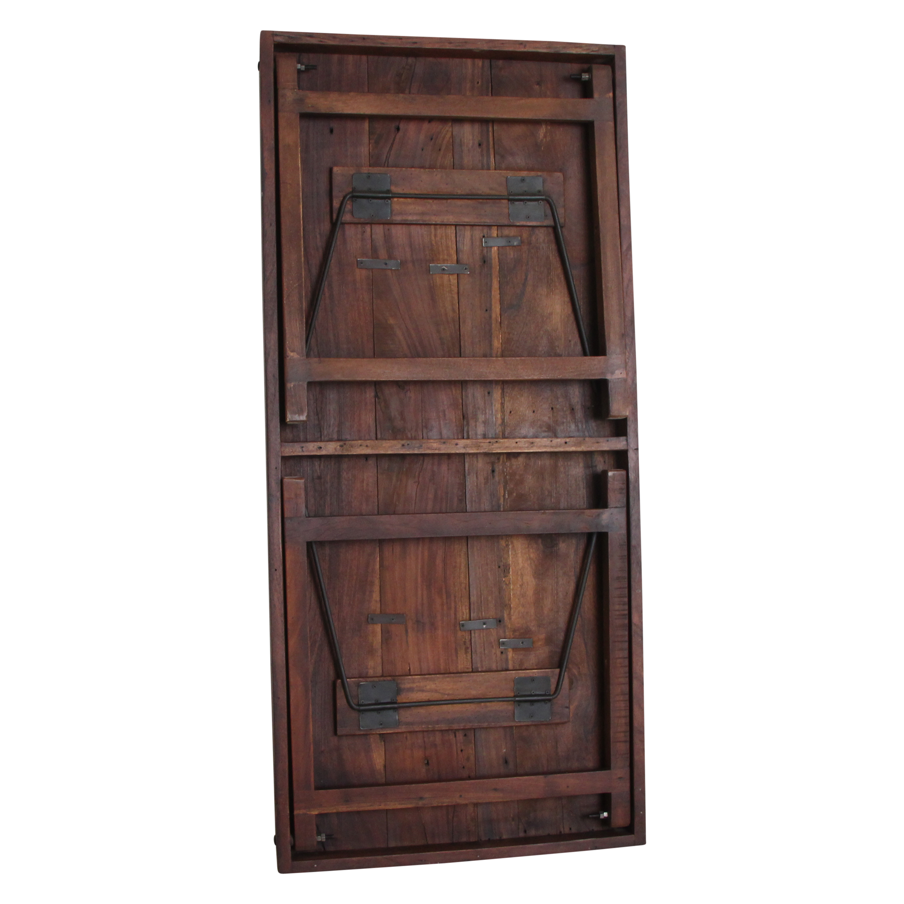 Raw Materials Amsterdam Eettafel | Opklapbaar | Bruin | H76 x B165 x D75 cm