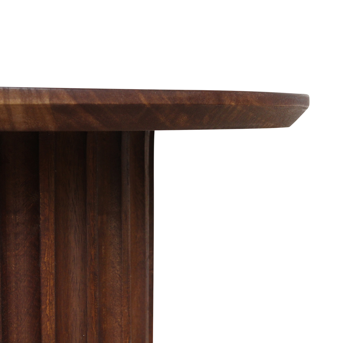 Raw Materials Amsterdam Bullnose Bijzettafel | Bruin | H48 x D55 cm