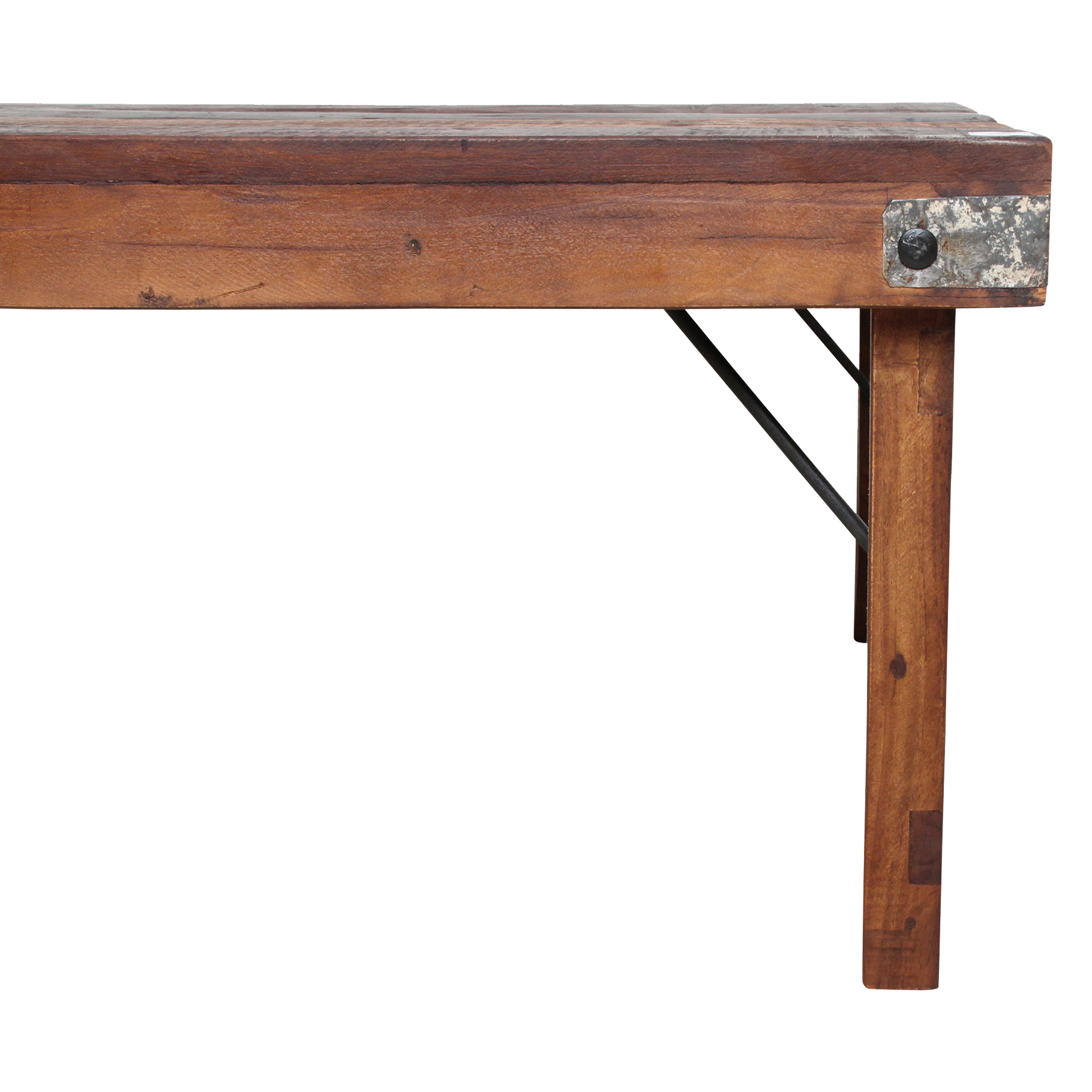 Raw Materials Amsterdam Inklapbare Salontafel | Bruin | H45 x B120 x D75 cm