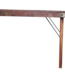 Raw Materials Amsterdam Eettafel | Opklapbaar | Bruin | H76 x B165 x D75 cm