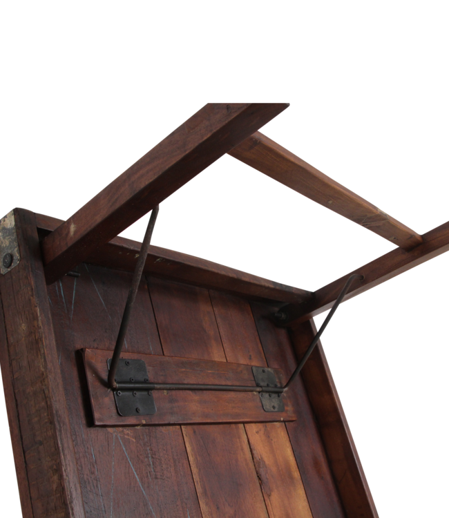 Raw Materials Amsterdam Inklapbare Salontafel | Bruin | H45 x B120 x D75 cm