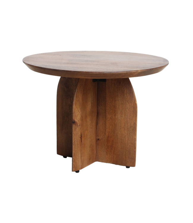 Raw Materials Amsterdam Bullnose Bijzettafel | Organisch | H40 x D55 cm