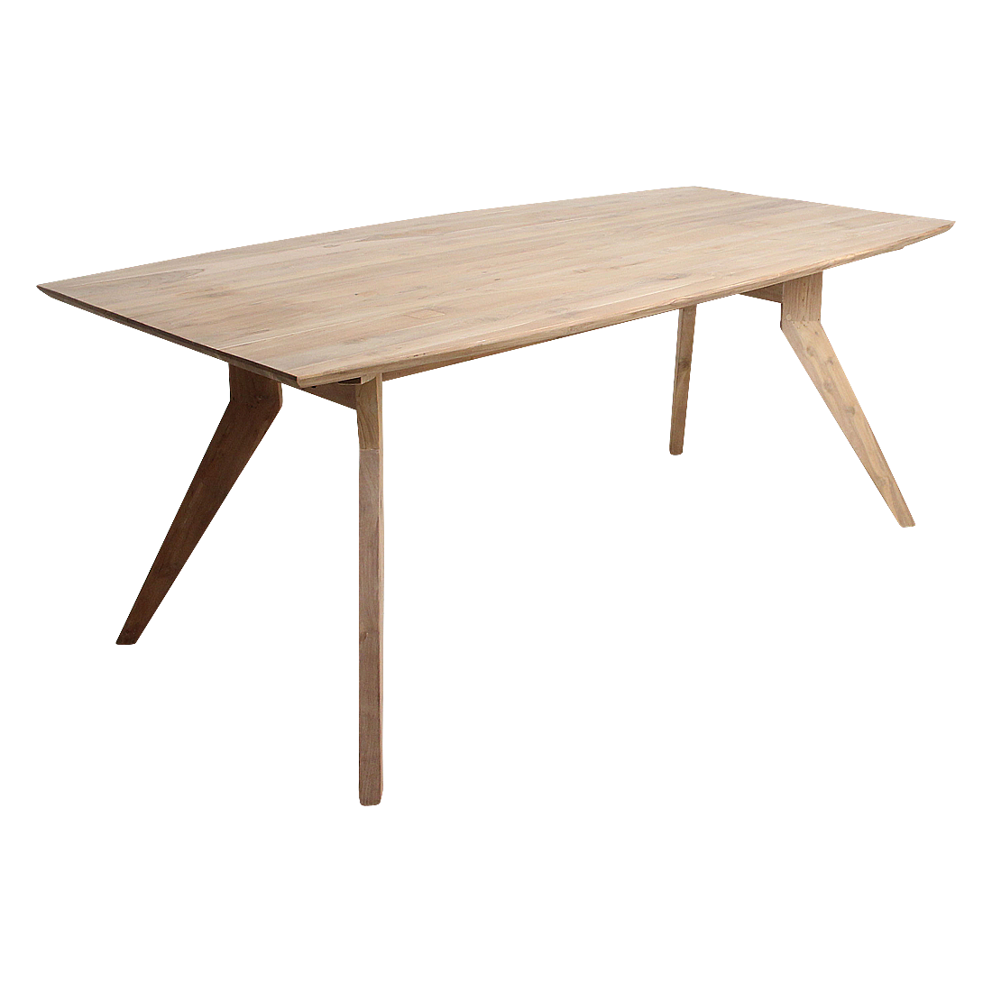 Raw Materials Amsterdam Studio Eettafel | Teakhout | H76 x B200 x D95 cm