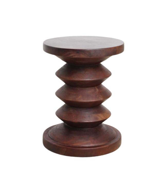 Raw Materials Amsterdam Bijzettafel | Kiribati | Mangohout | H45 x D35 cm