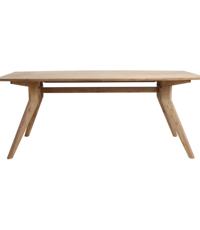 Raw Materials Amsterdam Studio Eettafel | Teakhout | H76 x B200 x D95 cm