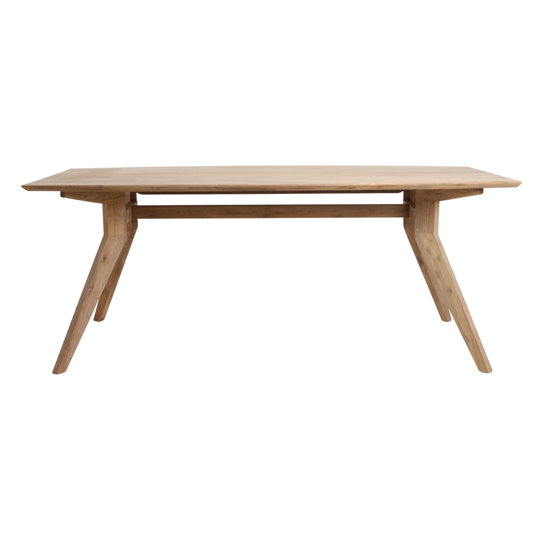 Raw Materials Amsterdam Studio Eettafel | Teakhout | H76 x B200 x D95 cm