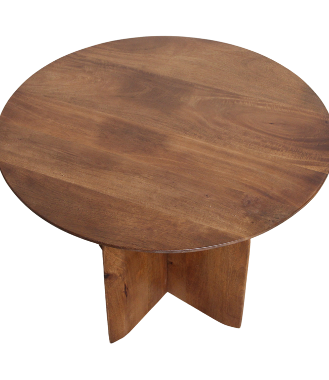 Raw Materials Amsterdam Bullnose Bijzettafel | Organisch | H40 x D55 cm