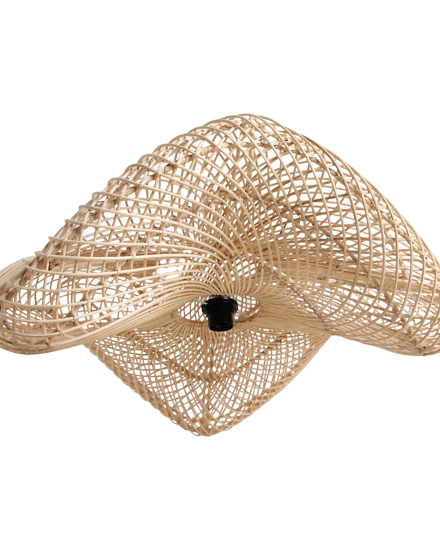 Raw Materials Amsterdam Wave Hanglamp | Rotan | Large | H28 x D75 cm