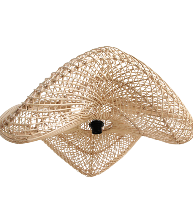 Raw Materials Amsterdam Wave Hanglamp | Rotan | Large | H28 x D75 cm