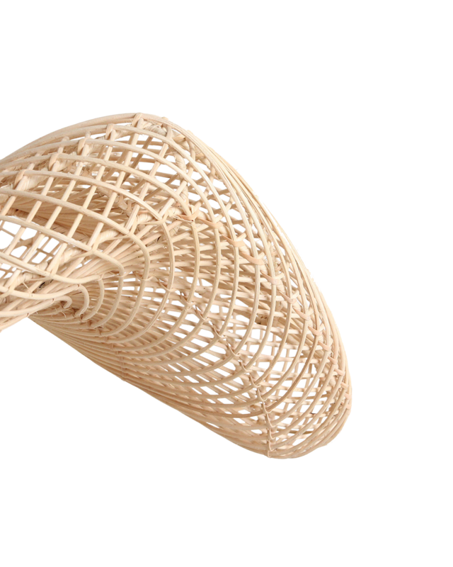 Raw Materials Amsterdam Wave Hanglamp | Rotan | Large | H28 x D75 cm