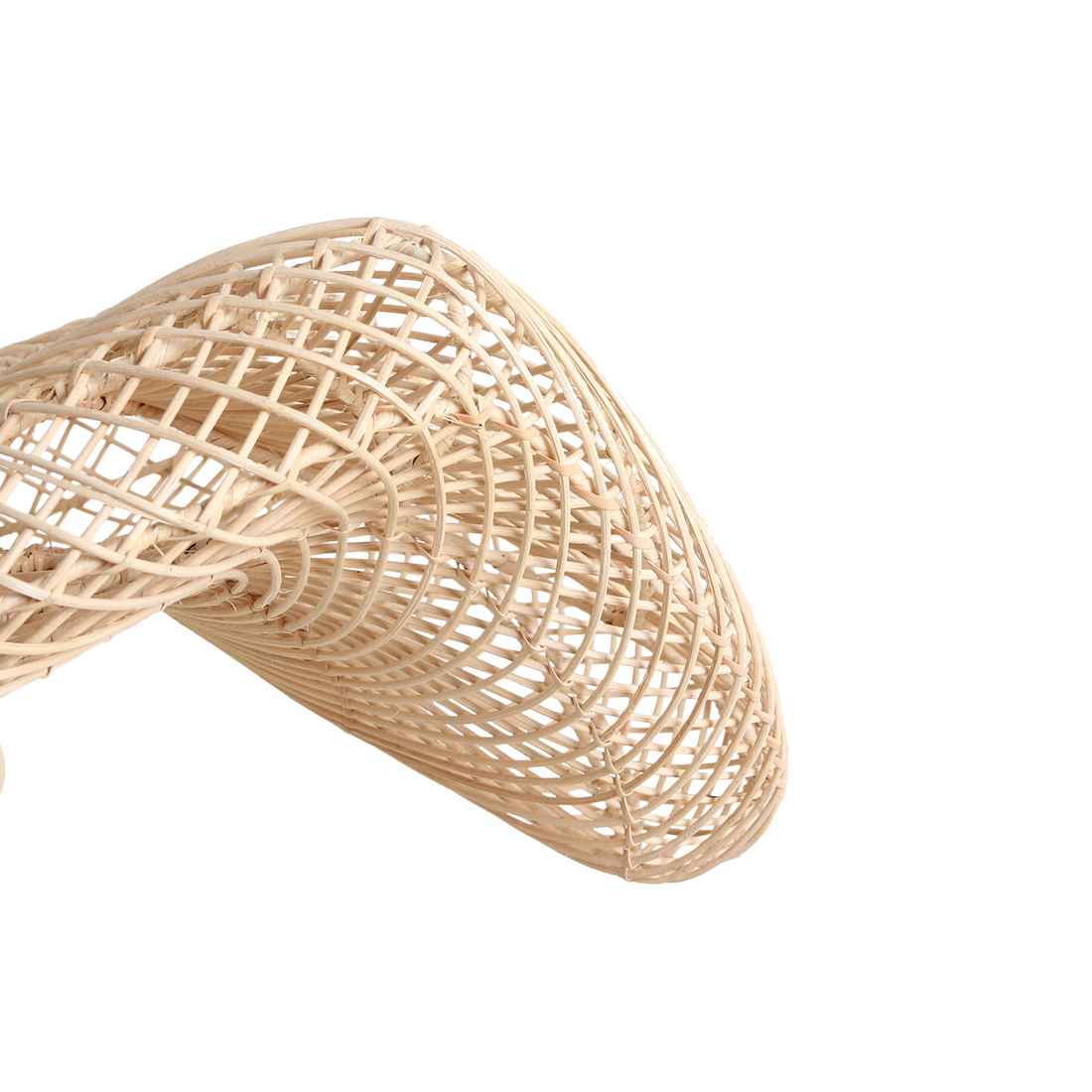 Raw Materials Amsterdam Wave Hanglamp | Rotan | Large | H28 x D75 cm
