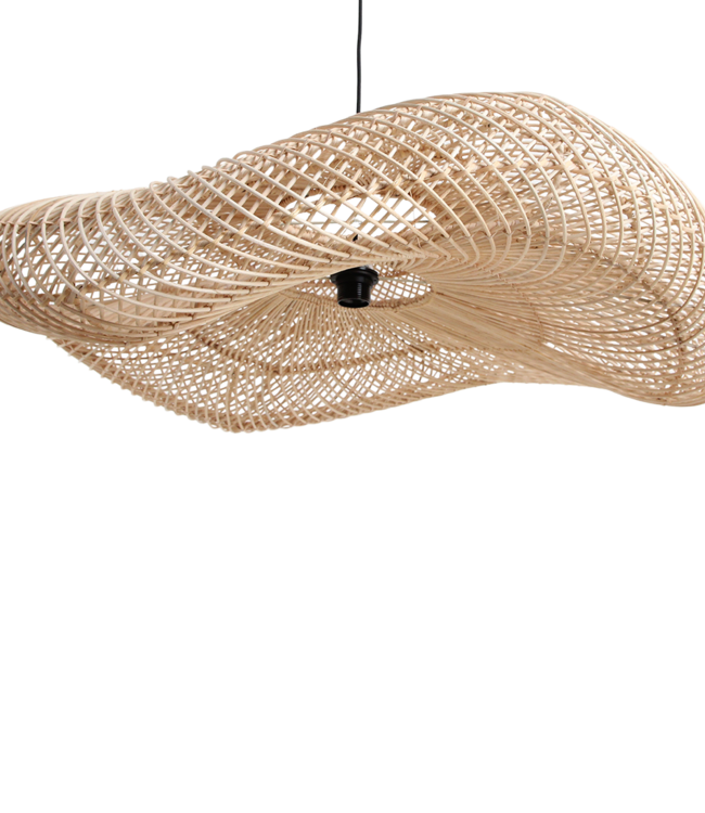 Raw Materials Amsterdam Hanglamp Wave | Rotan | D90 x H22 cm
