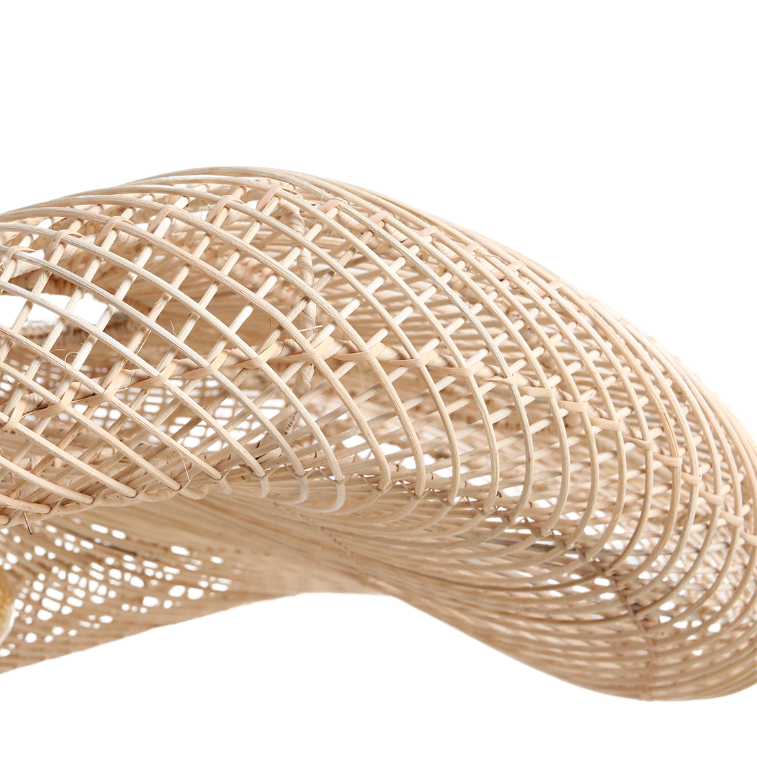 Raw Materials Amsterdam Hanglamp Wave | Rotan | D90 x H22 cm