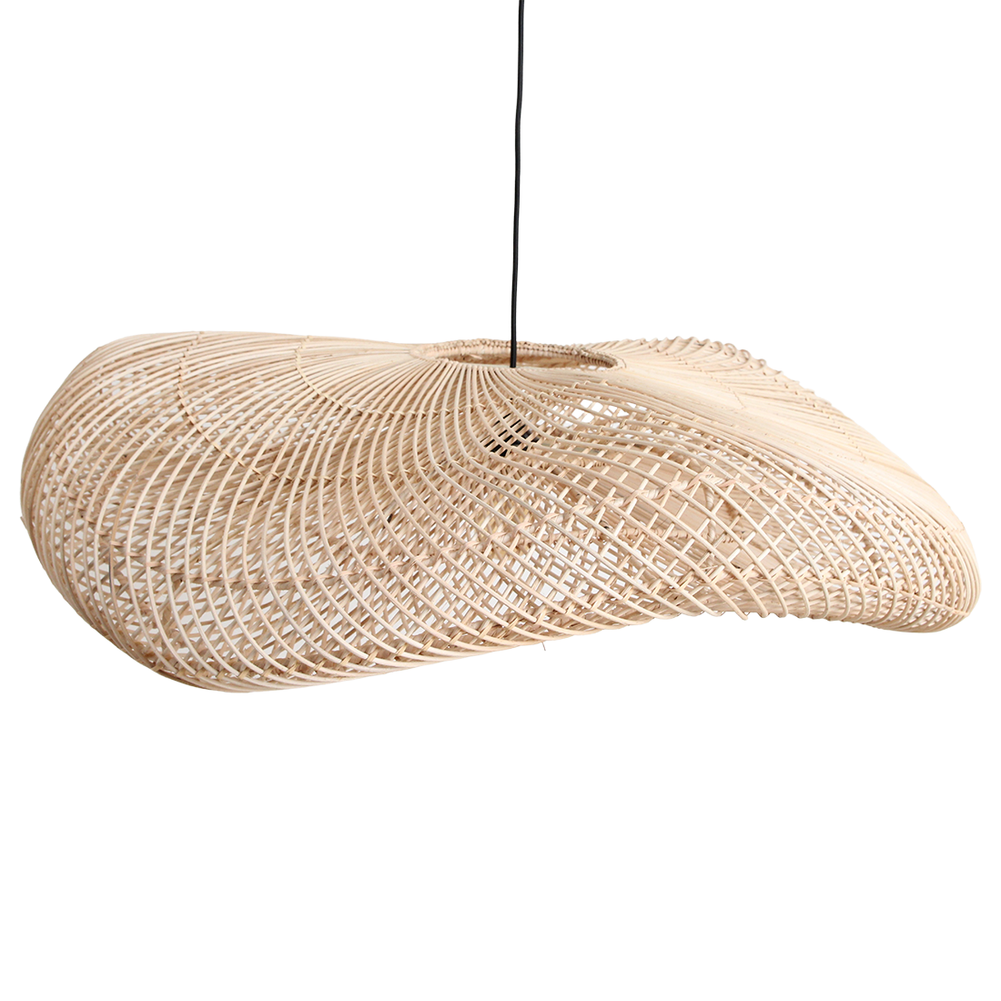 Raw Materials Amsterdam Hanglamp Wave | Rotan | D90 x H22 cm