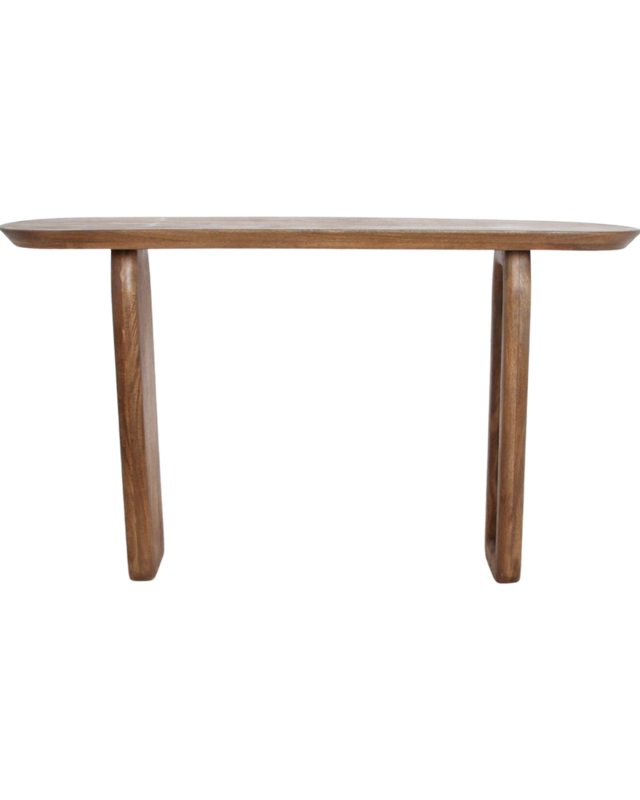 Raw Materials Amsterdam Bullnose Wandtafel | Bruin | H80 x B140 x D38 cm