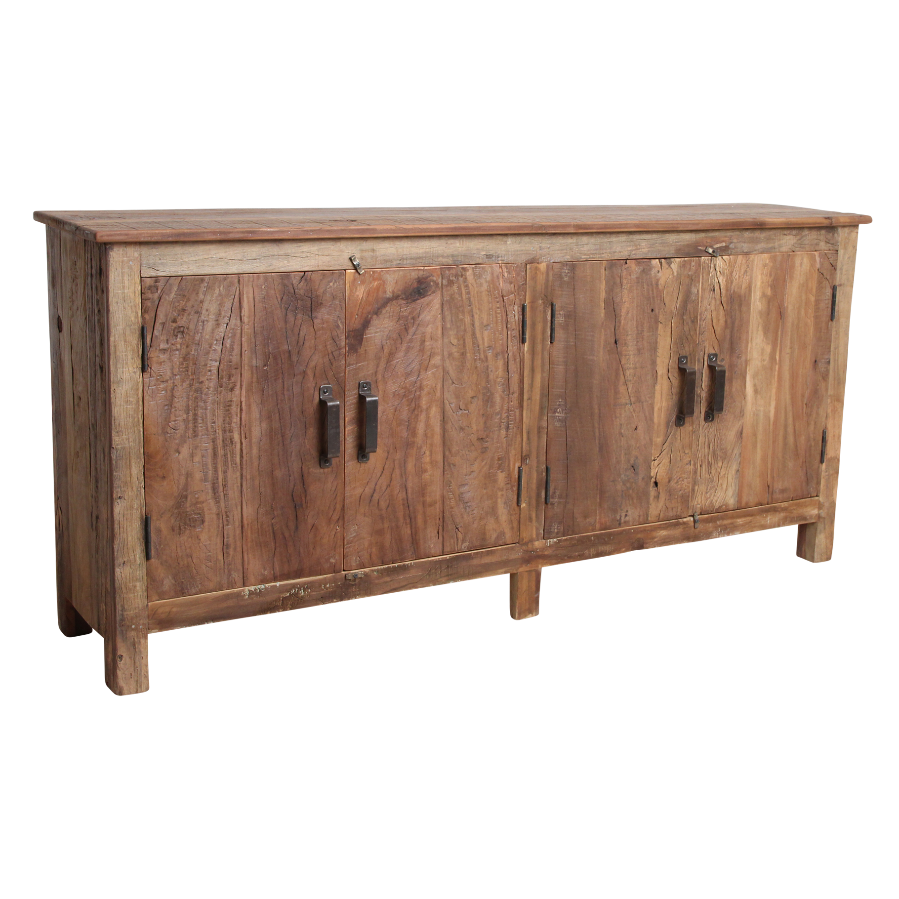 Raw Materials Amsterdam Farmwood Dressoir | 4 Deuren | H80 x B172 x D39 cm